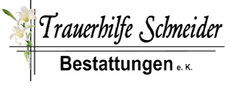 Logo der Trauerhilfe Schneider